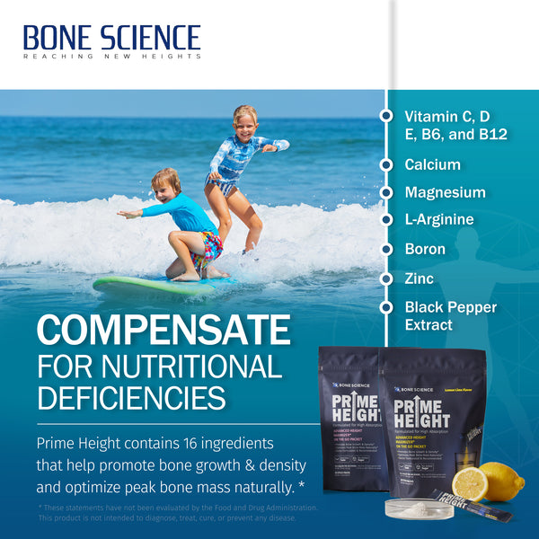 Prime Height Powder(Lemon Lime) – BoneScience
